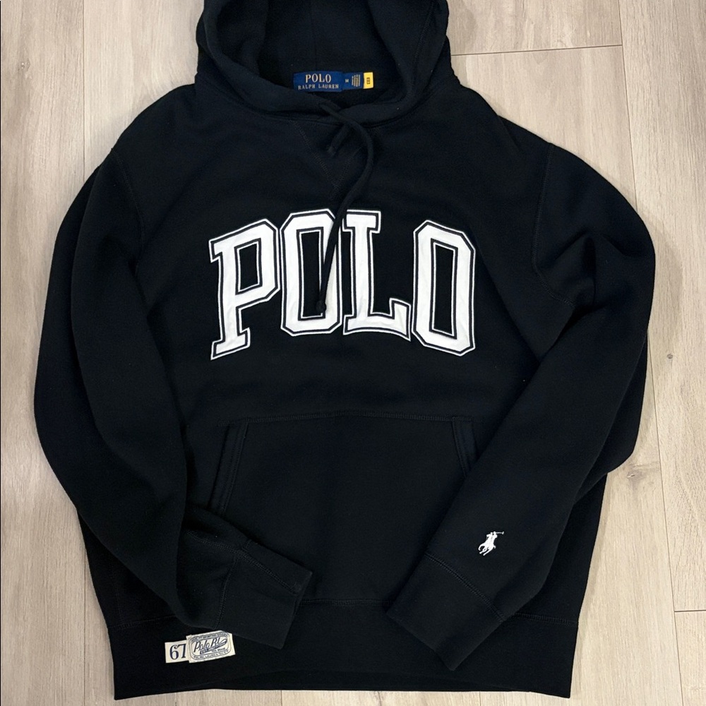 Polo by Ralph Lauren Classic Black Hoodie